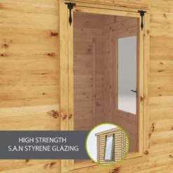 Mercia 11x12 Apex Tongue & Groove Cabin With Double Door 20 Mercia 11x12 Apex Tongue & Groove Cabin With Double Door -Hozelock Shop mercia 11x12 apex tongue groove cabin with double door5029442078687 42c bq