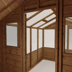 Mercia 12x6 Apex Greenhouse Combi Shed - Assembly Required 12 Mercia 12x6 Apex Greenhouse Combi Shed - Assembly Required -Hozelock Shop mercia 12x6 apex greenhouse combi shed assembly required5029442091211 03c