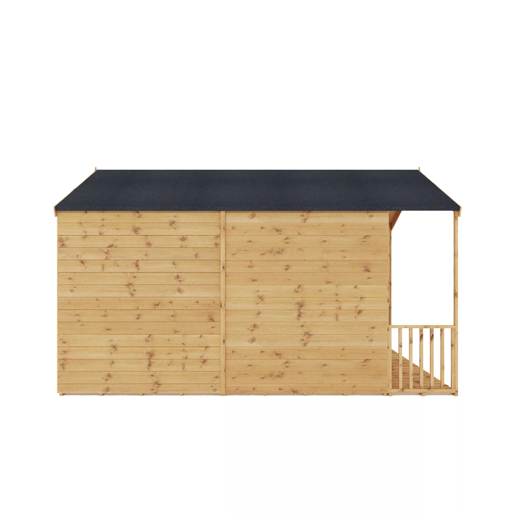 Mercia 12x8 Apex Shiplap Summer House With Double Door 3 Mercia 12x8 Apex Shiplap Summer House With Double Door - Image 3