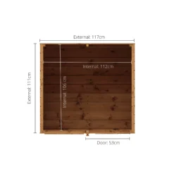 Mercia 4x4 Snug European Softwood Playhouse Assembly Required -Hozelock Shop mercia 4x4 snug european softwood playhouse assembly required5029442075914 02t bq