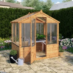 Mercia 4x6 Greenhouse With Flap Vent