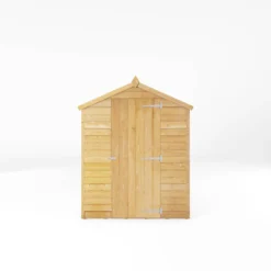 Mercia 7x5 Ft Apex Overlap Wooden Shed With Floor & 2 Windows -Hozelock Shop mercia 7x5 ft apex overlap wooden shed with floor 2 windows5029442075105 02c