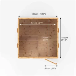 Mercia 7x6 Dutch Apex Tongue & Groove Playhouse - Assembly Service Included -Hozelock Shop mercia 7x6 dutch apex tongue groove playhouse assembly service included5029442002323 01t bq