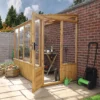 Mercia 8x4 Lean To Greenhouse With Adjustable Vent