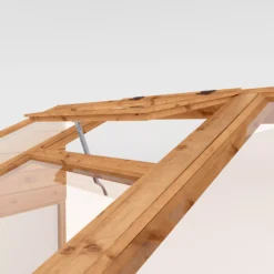 Mercia 8x4 Lean To Greenhouse With Flap Vent -Hozelock Shop mercia 8x4 lean to greenhouse with flap vent5029442091167 04c