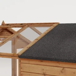 Mercia 8x6 Apex Greenhouse Combi Shed - Assembly Required -Hozelock Shop mercia 8x6 apex greenhouse combi shed assembly required5029442091198 03c