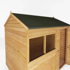 Mercia 8x6 Ft Reverse Apex Overlap Wooden 2 Windows Shed With Floor 14 Mercia 8x6 Ft Reverse Apex Overlap Wooden 2 Windows Shed With Floor -Hozelock Shop mercia 8x6 ft reverse apex overlap wooden 2 windows shed with floor5029442076966 05c