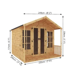 Mercia 8x8 Apex Shiplap Summer House With Double Door -Hozelock Shop mercia 8x8 apex shiplap summer house with double door5029442075969 01t BQ