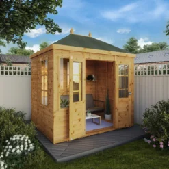 Mercia Clover 8x6 Ft Hip Shiplap Wooden Summer House With Double Door 17 Mercia Clover 8x6 Ft Hip Shiplap Wooden Summer House With Double Door -Hozelock Shop mercia clover 8x6 ft hip shiplap wooden summer house with double door5029442006871 02i