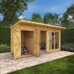 Mercia Maine 14x6 Ft Pent Shiplap Wooden Summer House With Double Door 17 Mercia Maine 14x6 Ft Pent Shiplap Wooden Summer House With Double Door -Hozelock Shop mercia maine 14x6 ft pent shiplap wooden summer house with double door5029442008721 02i