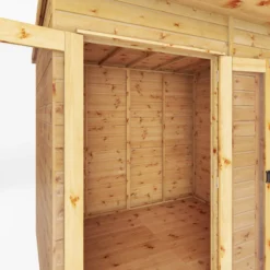 Mercia Maine 16x6 Ft Pent Shiplap Wooden Summer House With Double Door 13 Mercia Maine 16x6 Ft Pent Shiplap Wooden Summer House With Double Door -Hozelock Shop mercia maine 16x6 ft pent shiplap wooden summer house with double door5029442008714 04c