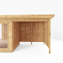 Mercia Maine 18x6 Ft Pent Shiplap Wooden Summer House With Double Door 11 Mercia Maine 18x6 Ft Pent Shiplap Wooden Summer House With Double Door -Hozelock Shop mercia maine 18x6 ft pent shiplap wooden summer house with double door5029442008738 03c