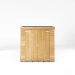 Mercia Overlap Wooden 6x2'6 Pent Garden Storage -Hozelock Shop mercia overlap wooden 6x2 6 pent garden storage5029442073897 02c