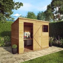 Mercia Pent Overlap Solid Wood Shed With Floor 15 Mercia Pent Overlap Solid Wood Shed With Floor -Hozelock Shop mercia pent overlap solid wood shed with floor5029442075150 02i