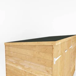 Mercia Solid Wood 3x6 Overlap Pent Bike Store -Hozelock Shop mercia solid wood 3x6 overlap pent bike store5029442089300 04c