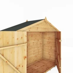 Mercia Solid Wood 3x7 Tongue & Groove Apex Bike Store -Hozelock Shop mercia solid wood 3x7 tongue groove apex bike store5029442008196 03c