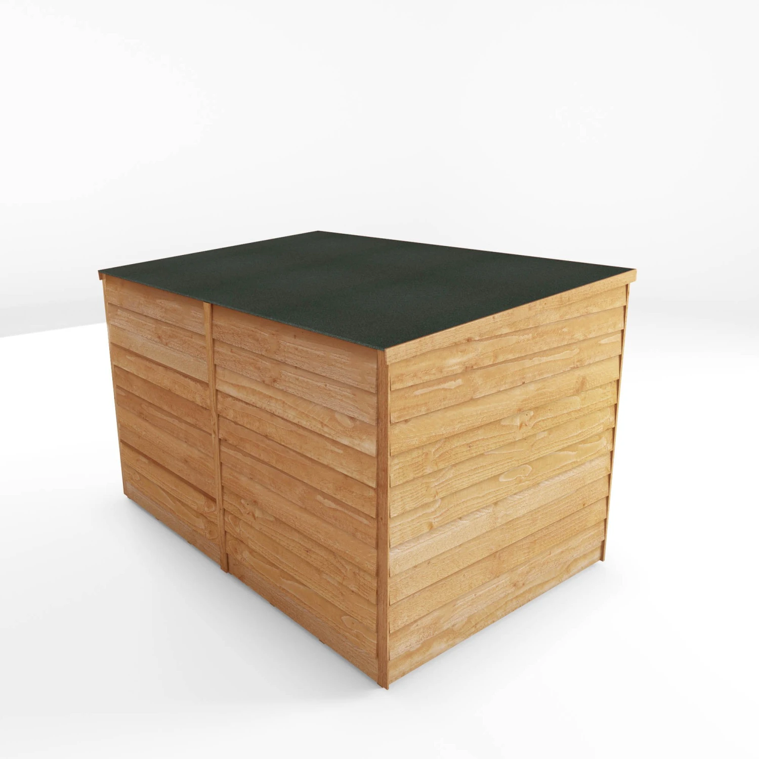 Mercia Solid Wood 4x6 Overlap Pent Bike Store 5 Mercia Solid Wood 4x6 Overlap Pent Bike Store - Image 5