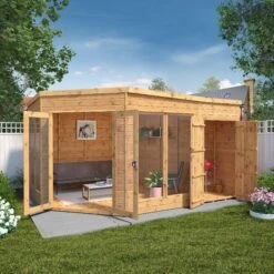 Mercia Summer House 13x9 Ft Pent Shiplap Solid Wood Summer House With Double Door 16 Mercia Summer House 13x9 Ft Pent Shiplap Solid Wood Summer House With Double Door -Hozelock Shop mercia summer house 13x9 ft pent shiplap solid wood summer house with double door5029442002576 02i bq
