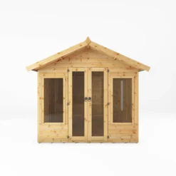 Mercia Sussex 8x8 Ft Apex Shiplap Wooden Summer House With Double Door 11 Mercia Sussex 8x8 Ft Apex Shiplap Wooden Summer House With Double Door -Hozelock Shop mercia sussex 8x8 ft apex shiplap wooden summer house with double door5029442006901 02c