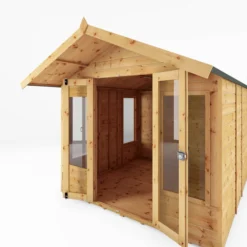 Mercia Sussex 8x8 Ft Apex Shiplap Wooden Summer House With Double Door 14 Mercia Sussex 8x8 Ft Apex Shiplap Wooden Summer House With Double Door -Hozelock Shop mercia sussex 8x8 ft apex shiplap wooden summer house with double door5029442006901 05c