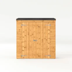 Mercia Tongue & Groove Solid Wood 6x2'6 Pent Garden Storage -Hozelock Shop mercia tongue groove solid wood 6x2 6 pent garden storage5029442008219 02c