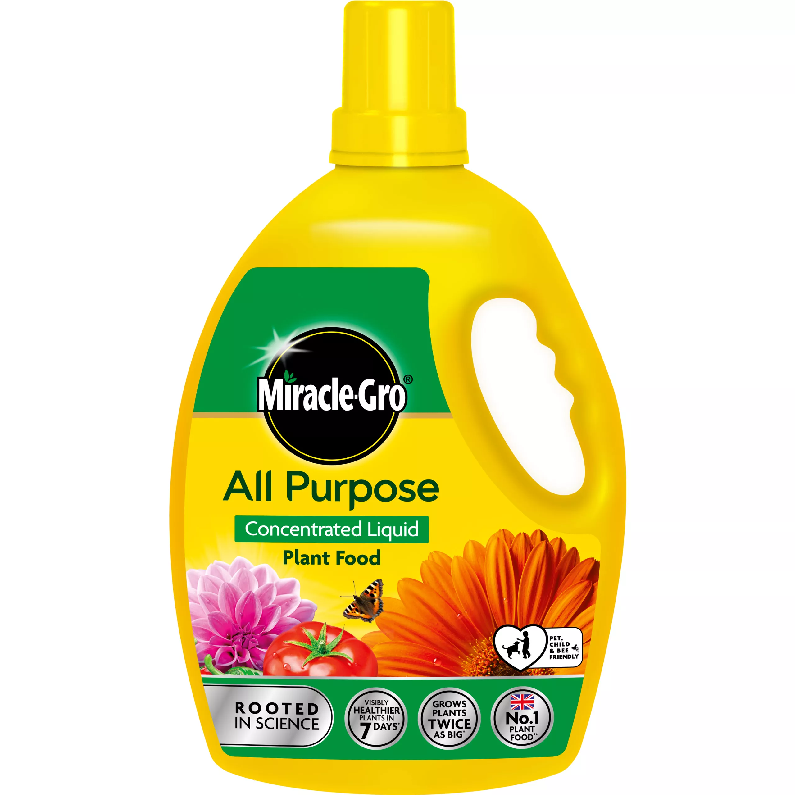 Miracle-Gro All Purpose Universal Liquid Plant Feed 2.5L 1 Miracle-Gro All Purpose Universal Liquid Plant Feed 2.5L