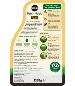 Miracle-Gro Patch Magic Spot Repair 6m² 1.3kg 8 Miracle-Gro Patch Magic Spot Repair 6m² 1.3kg -Hozelock Shop miracle gro patch magic spot repair 6m 1 3kg5010272090611 04c bq
