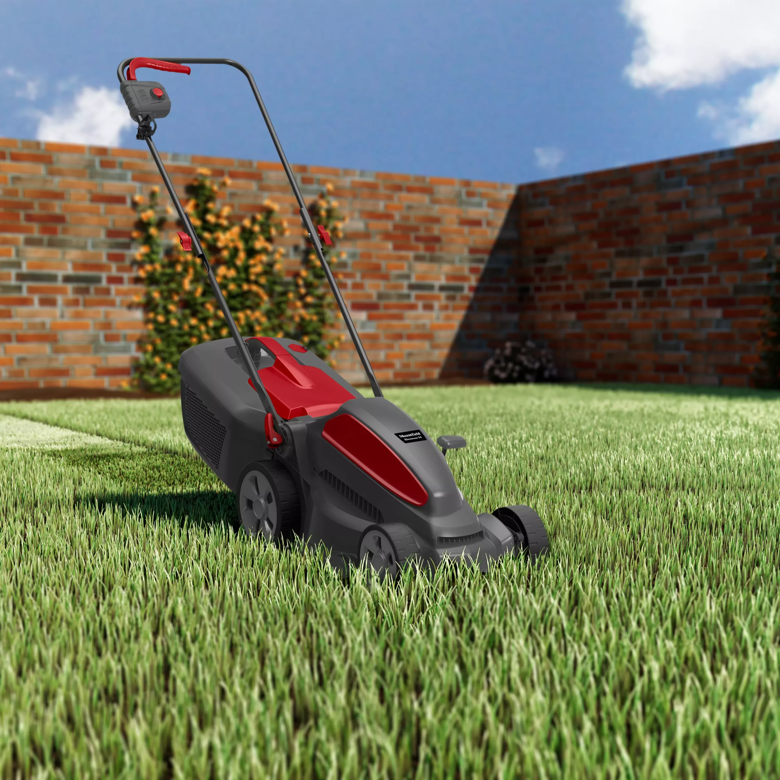 Mountfield Electress 34 Corded Rotary Lawnmower 1 Mountfield Electress 34 Corded Rotary Lawnmower