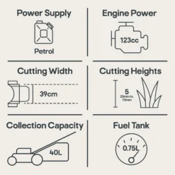 Mountfield SP164 123cc Petrol Lawnmower -Hozelock Shop mountfield sp164 123cc petrol lawnmower8008984817982 01t EN bq