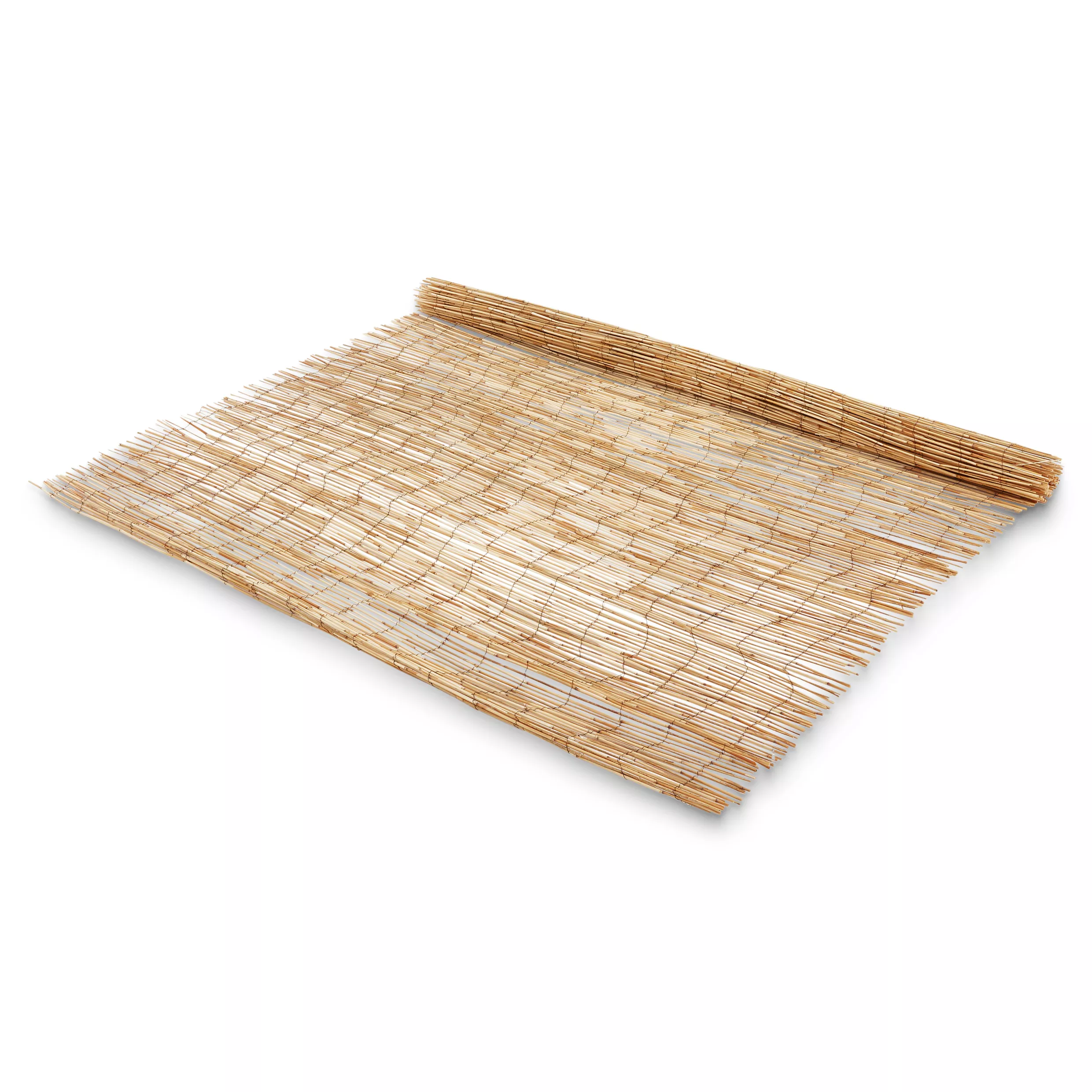 Natural Reed Garden Screen (H)1.8m (W)3m 1 Natural Reed Garden Screen (H)1.8m (W)3m