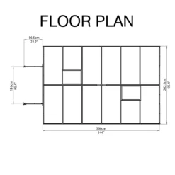 Palram Balance Silver 8x12 Greenhouse 18 Palram Balance Silver 8x12 Greenhouse -Hozelock Shop palram balance silver 8x12 greenhouse7290103111465 02t