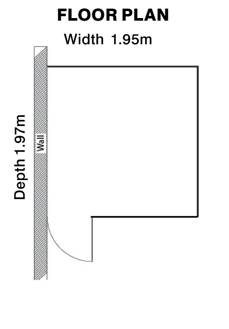 Palram - Canopia 6X6 Barn Plastic Sun Room - Base Not Included 5 Palram - Canopia 6X6 Barn Plastic Sun Room - Base Not Included - Image 5