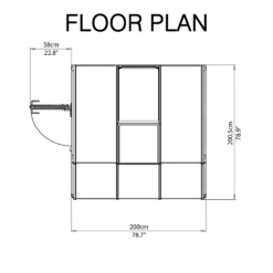 Palram - Canopia 6X6 Barn Plastic Sun Room - Base Not Included 13 Palram - Canopia 6X6 Barn Plastic Sun Room - Base Not Included -Hozelock Shop palram canopia 6x6 barn plastic sun room base not included7290103121495 02t bq
