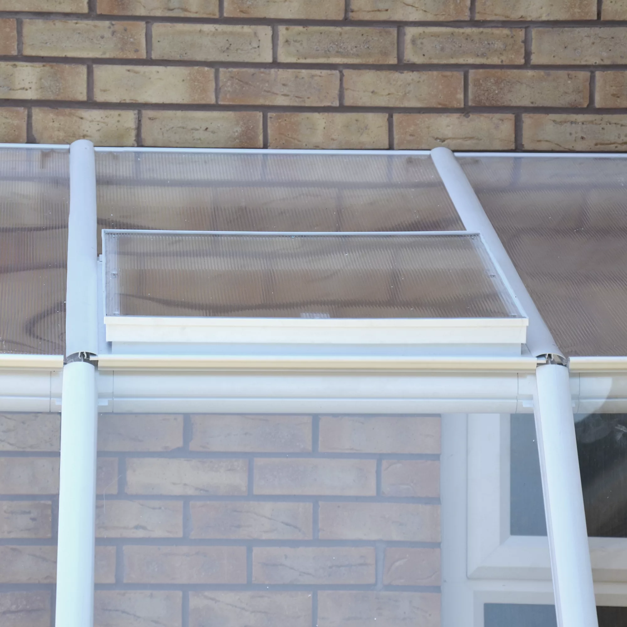 Palram - Canopia 6X6 Barn Plastic Sun Room - Base Not Included 4 Palram - Canopia 6X6 Barn Plastic Sun Room - Base Not Included - Image 4