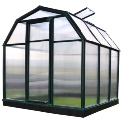 Palram - Canopia Eco Grow Green 6x6 Greenhouse -Hozelock Shop palram canopia eco grow green 6x6 greenhouse7290103121228 01c bq
