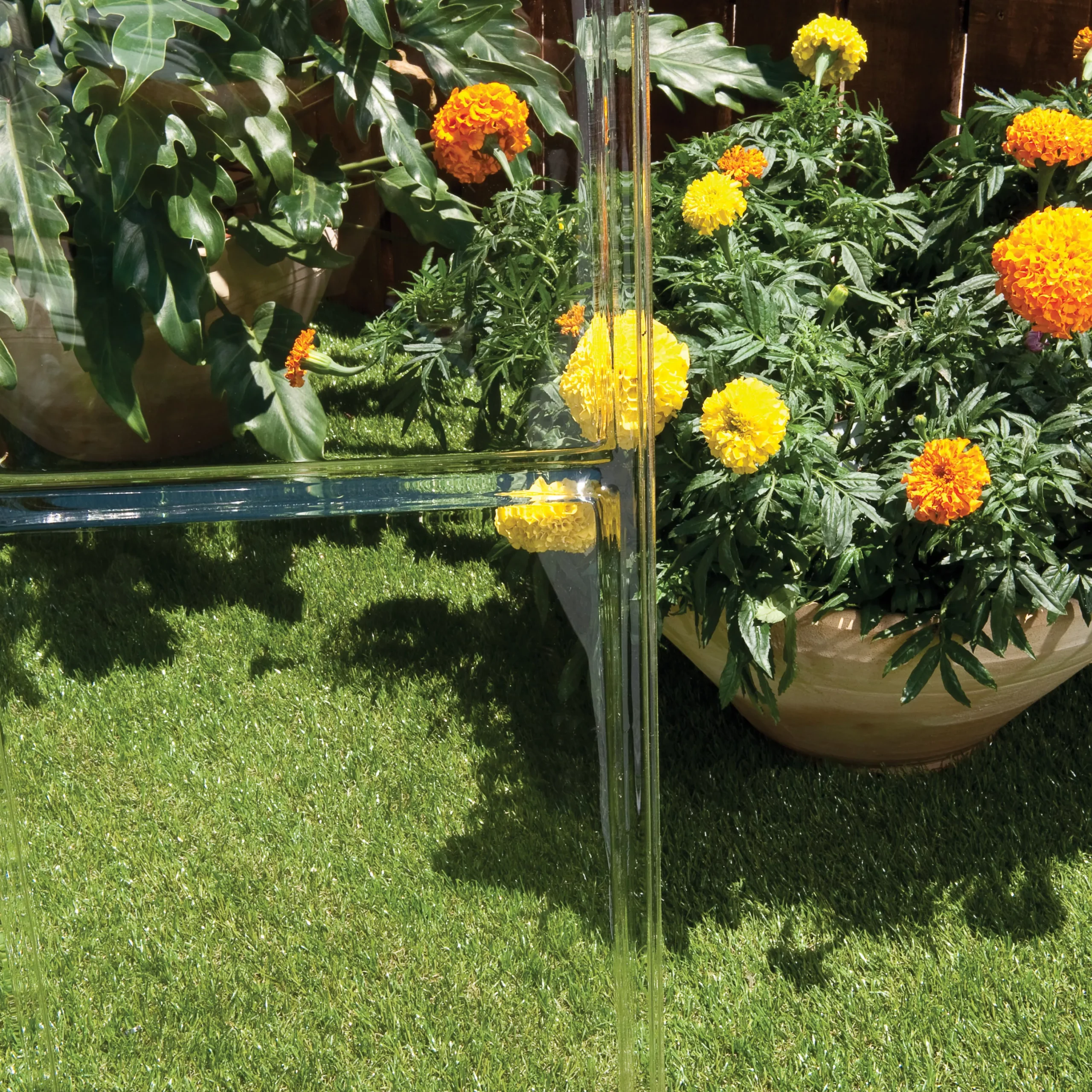 Palram - Canopia Harmony Grey 6X10 Greenhouse 5 Palram - Canopia Harmony Grey 6X10 Greenhouse - Image 5