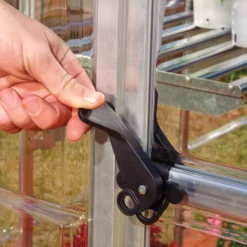 Palram - Canopia Harmony Silver 6x10 Greenhouse -Hozelock Shop palram canopia harmony silver 6x10 greenhouse7290103110840 03i bq