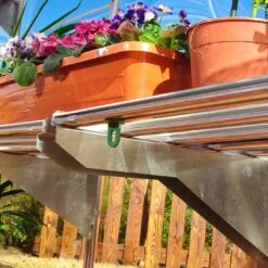 Palram - Canopia Heavy Duty 1 Tier Greenhouse Shelving 9 Palram - Canopia Heavy Duty 1 Tier Greenhouse Shelving -Hozelock Shop palram canopia heavy duty 1 tier greenhouse shelving7290103111519 36c