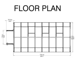 Palram - Canopia Hobby Gardner Green 8x16 Greenhouse -Hozelock Shop palram canopia hobby gardner green 8x16 greenhouse7290103121679 02t