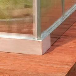 Palram - Canopia Mythos Silver 6x4 Greenhouse -Hozelock Shop palram canopia mythos silver 6x4 greenhouse7290103110901 03i bq