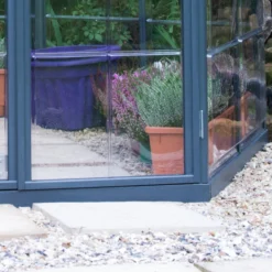 Palram - Canopia Oasis™ Grey 8x6 Greenhouse -Hozelock Shop palram canopia oasis grey 8x6 greenhouse7290108133837 05i bq