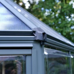 Palram - Canopia Oasis™ Grey 8x6 Greenhouse -Hozelock Shop palram canopia oasis grey 8x6 greenhouse7290108133837 06i bq