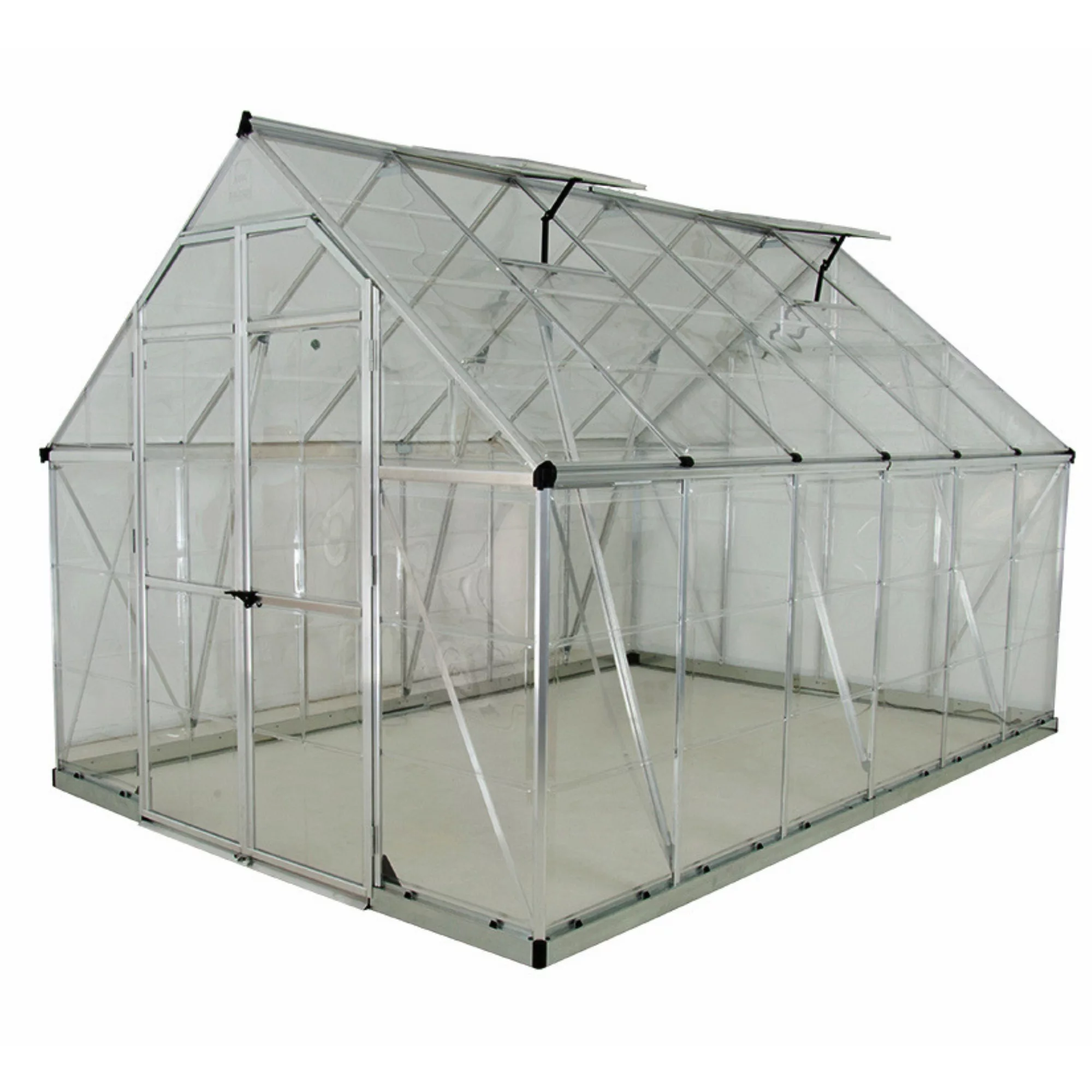Palram - Canopia Octave Silver Greenhouse 3 Palram - Canopia Octave Silver Greenhouse - Image 3