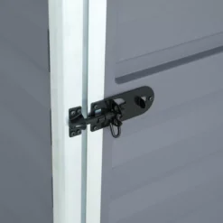 Palram - Canopia Skylight 4x6 Pent Dark Grey Plastic Shed With Floor -Hozelock Shop palram canopia skylight 4x6 pent dark grey plastic shed with floor7290108132717 04i BQ