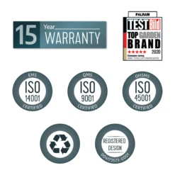 Palram - Canopia Yukon 21.3 Apex Dark Grey Plastic Shed -Hozelock Shop palram canopia yukon 21 3 apex dark grey plastic shed7290108139280 03t BQ