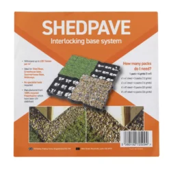 Plastic Interlocking Shed Base (W) 49cm X (L) 49cm , Pack Of 4 17 Plastic Interlocking Shed Base (W) 49cm X (L) 49cm , Pack Of 4 -Hozelock Shop plastic interlocking shed base w 49cm x l 49cm pack of 45060192725094 01t bq