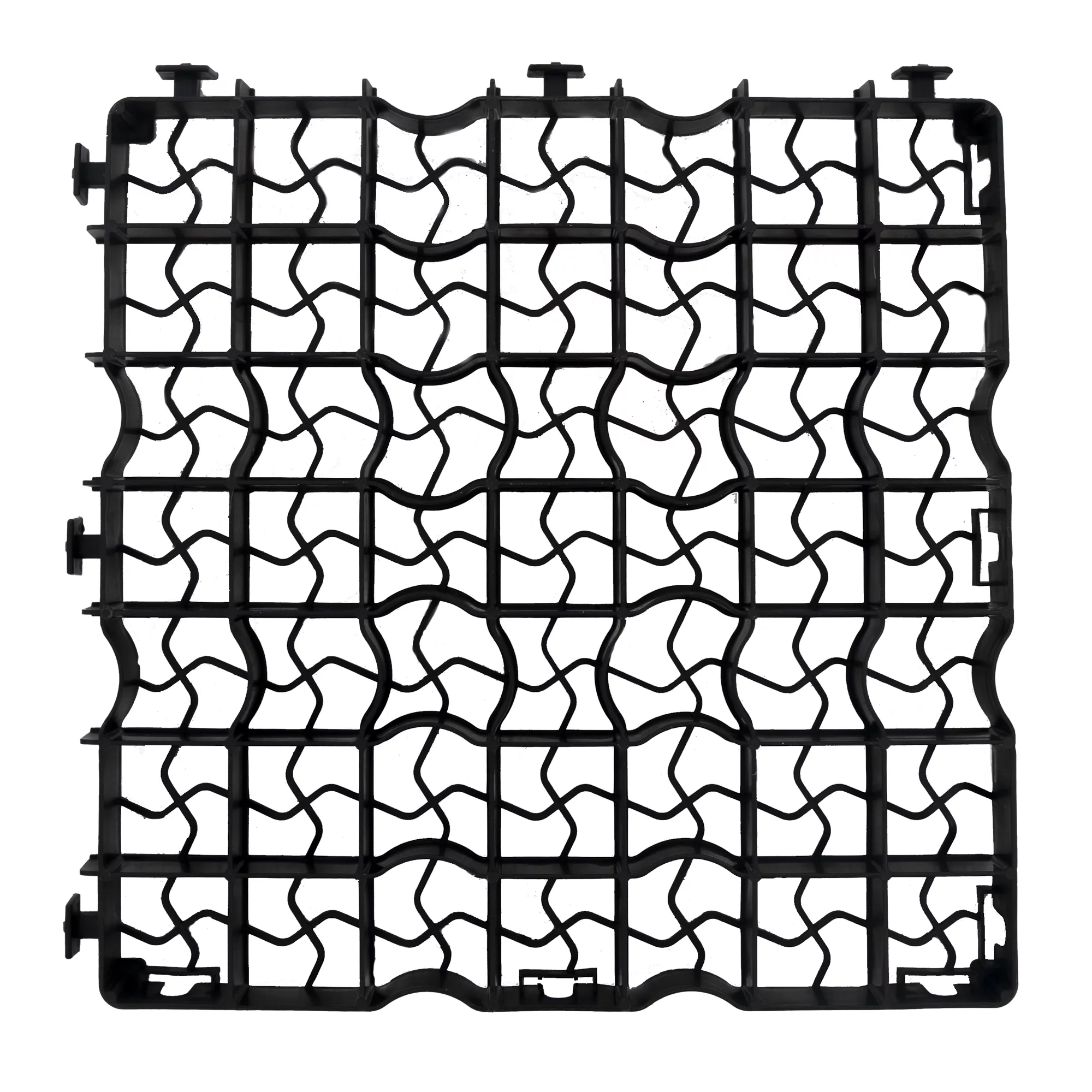 Plastic Interlocking Shed Base (W) 49cm X (L) 49cm , Pack Of 4 3 Plastic Interlocking Shed Base (W) 49cm X (L) 49cm , Pack Of 4 - Image 3