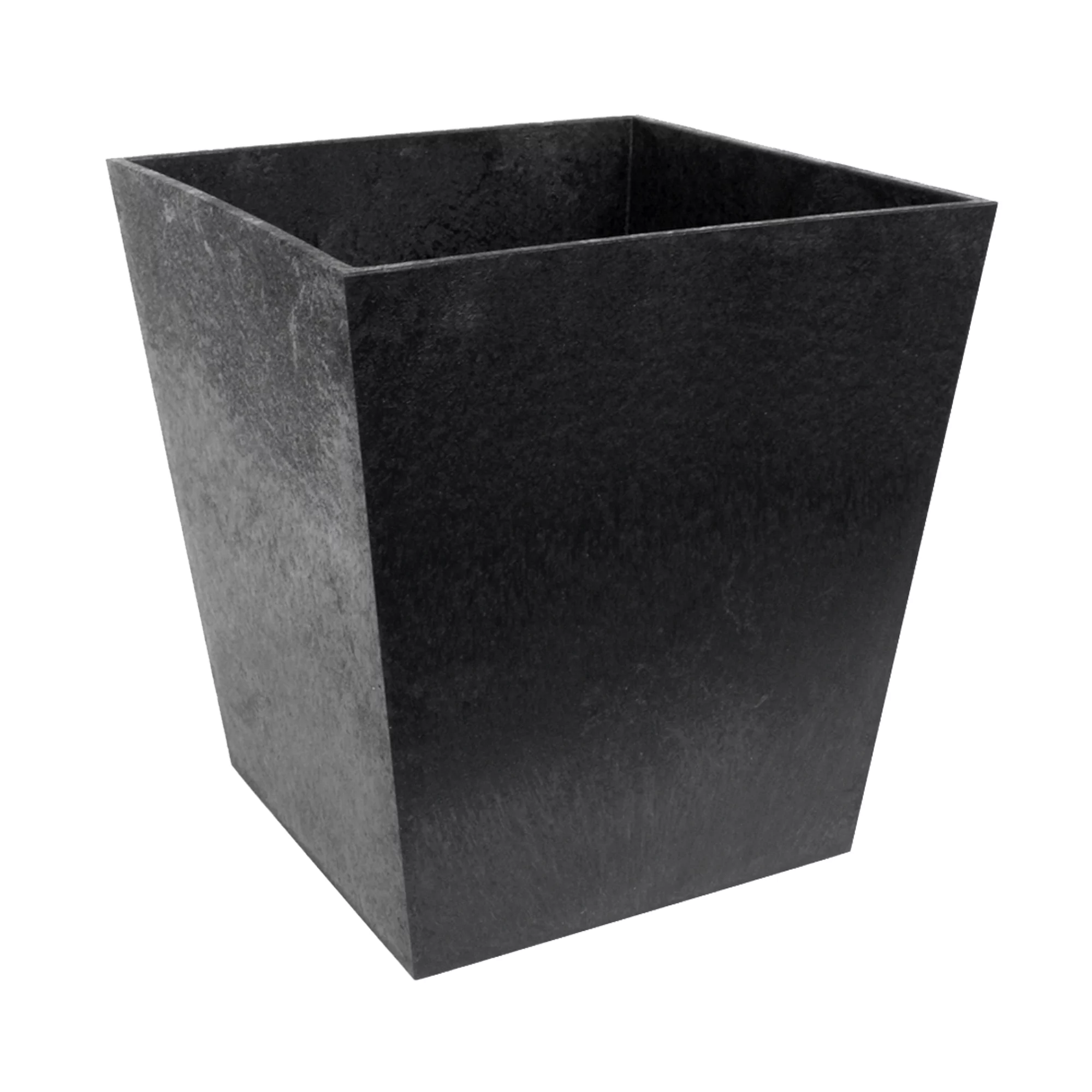 Primeur Sonata Slate Plain Square Plant Pot (Dia)30cm 1 Primeur Sonata Slate Plain Square Plant Pot (Dia)30cm