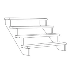 Richard Burbidge Redwood Deck Step (W)1066mm (T)40mm, Set Of 6 5 Richard Burbidge Redwood Deck Step (W)1066mm (T)40mm, Set Of 6 -Hozelock Shop richard burbidge redwood deck step w 1066mm t 40mm set of 65000473080368 01t BQ