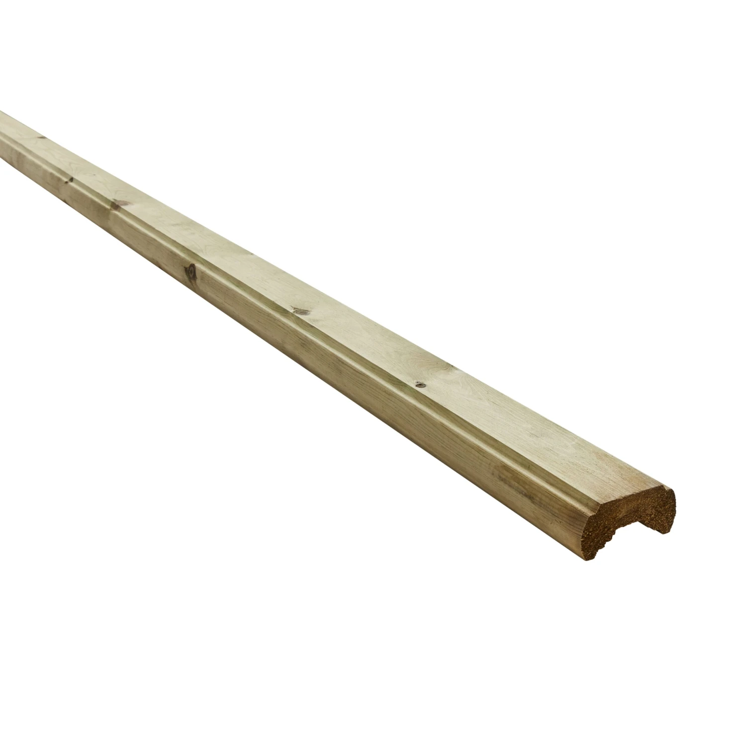 Richard Burbidge Redwood Green Deck Rail (L)1.8m (W)63mm 1 Richard Burbidge Redwood Green Deck Rail (L)1.8m (W)63mm